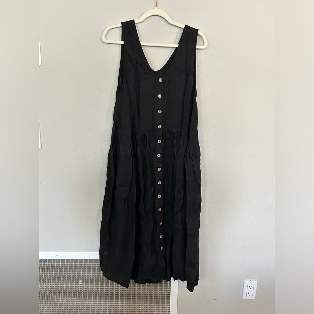 NotperfectLINEN Volume dress